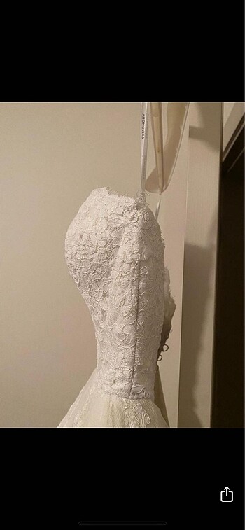 xs Beden beyaz Renk Pronovias Gelinlik