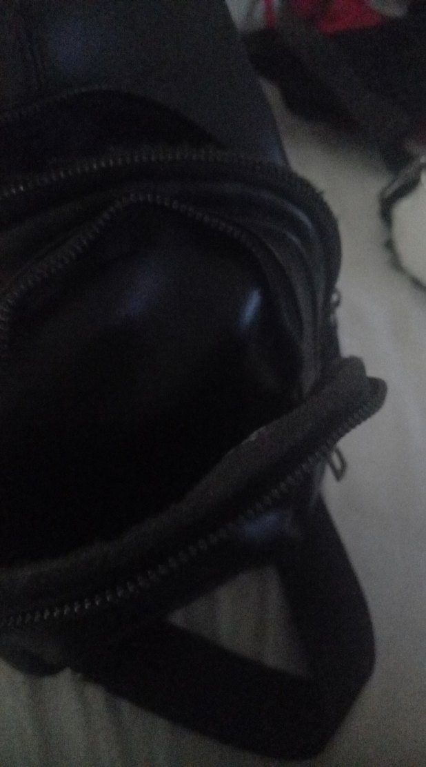 Siyah Deri Kadın Çapraz Çanta - Görsel 3