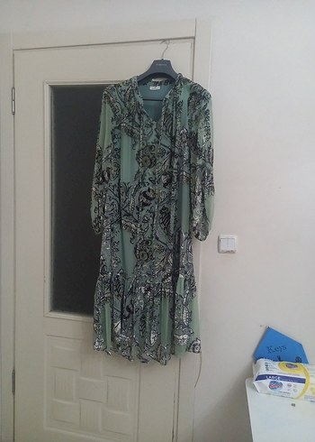 Bohem V-Yaka Uzun Hamile Bluz - Görsel 6