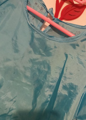 Parlak Mavi Uzun Kollu Bebek Önlüğü - Görsel 2