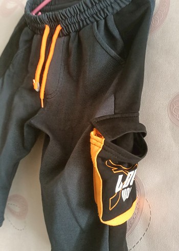 Erkek Siyah Bol Kesim Kemerli Şort - Görsel 4