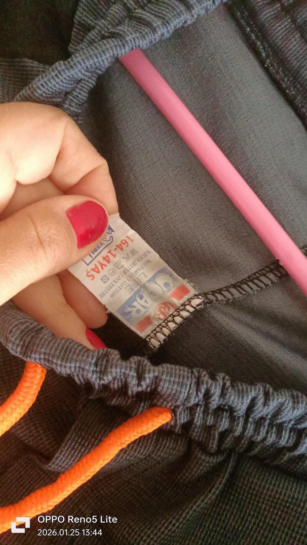 Erkek Siyah Bol Kesim Kemerli Şort - Görsel 3