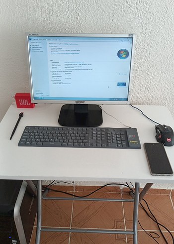  Beden Beyaz Masaüstü Bilgisayar Seti