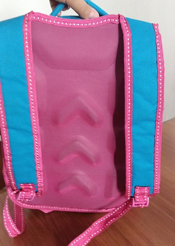 Renkli Pembe Çocuk Okul Çantası - Görsel 5