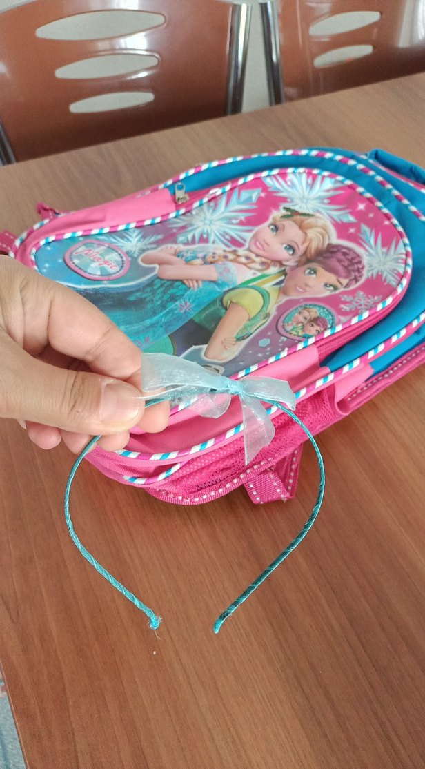 Renkli Pembe Çocuk Okul Çantası - Görsel 2