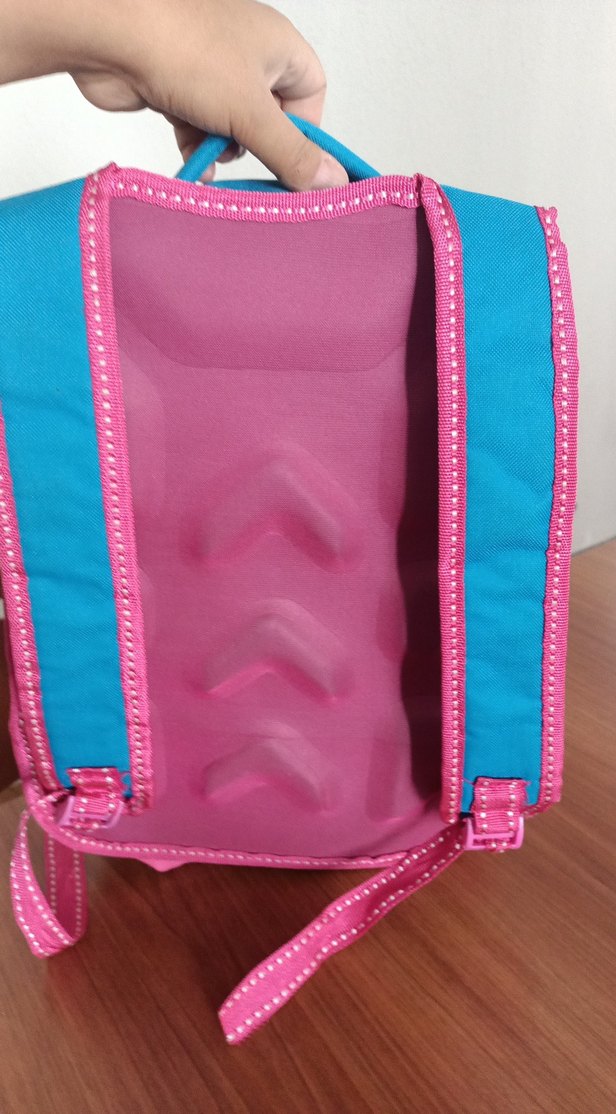 Renkli Pembe Çocuk Okul Çantası - Görsel 5