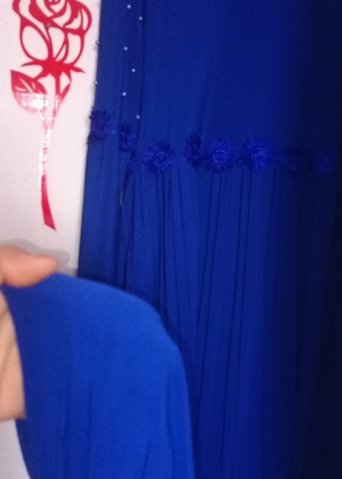 Abiye elbise L beden  - Görsel 2