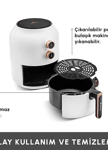 Karaca firutöz airfer sıfır - Görsel 3