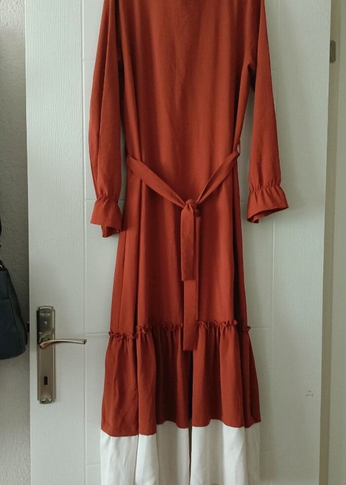 Uzun Elbise L M beden - Görsel 4