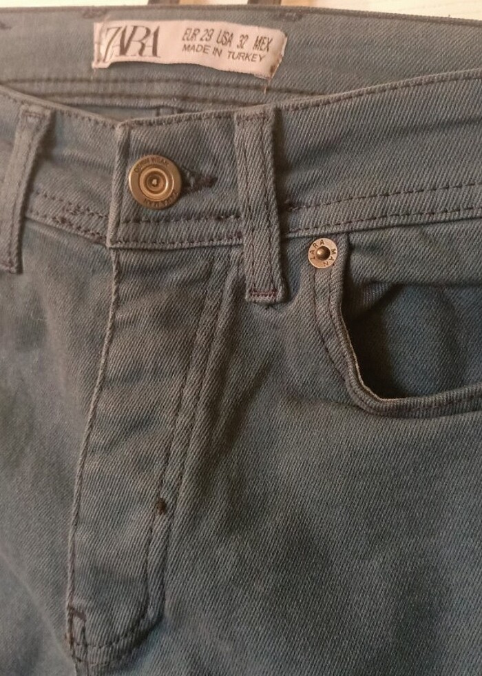 Zara kot pantolon 29 numara  - Görsel 4