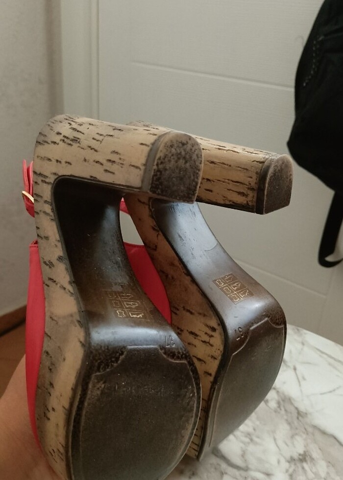 37 numara platform sandalet - Görsel 2