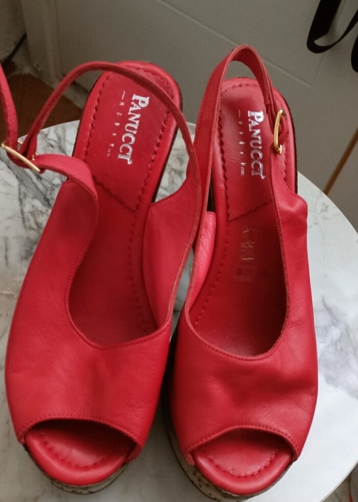 37 numara platform sandalet - Görsel 3