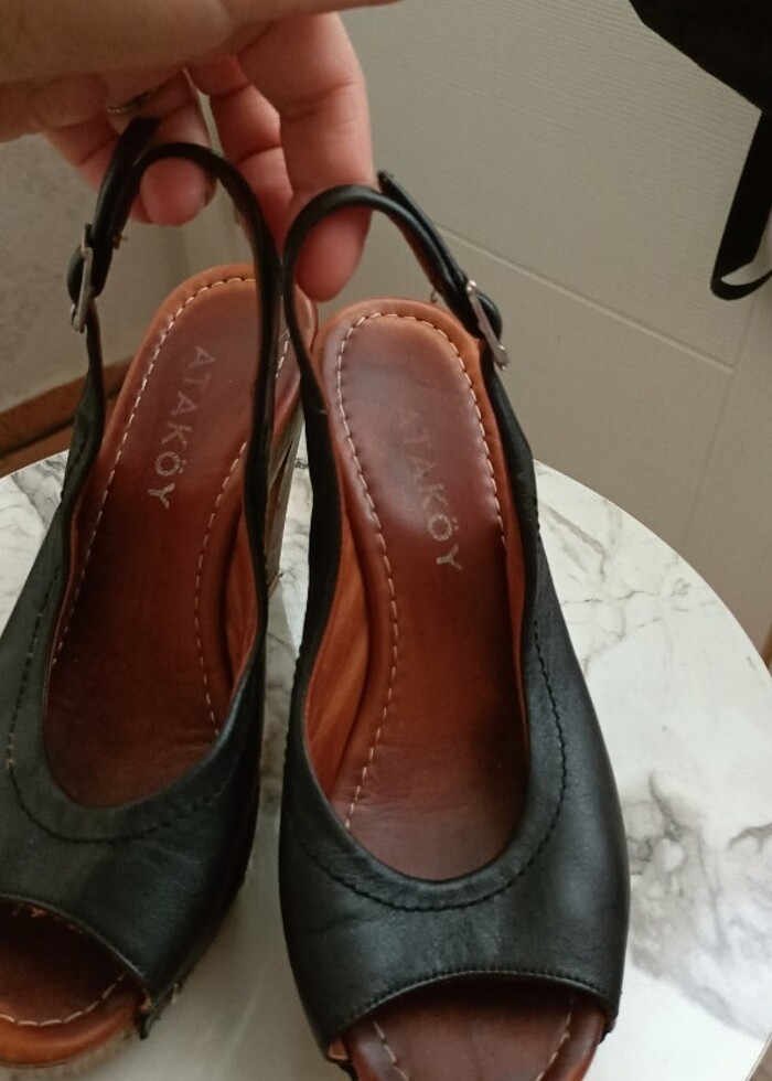 Platform sandalet 37 numara - Görsel 3