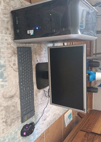 Gri Renkli Bilgisayar Monitörü - Görsel 5