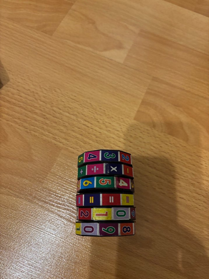 Renkli Matematik Küpü Zeka Oyunu - Görsel 2