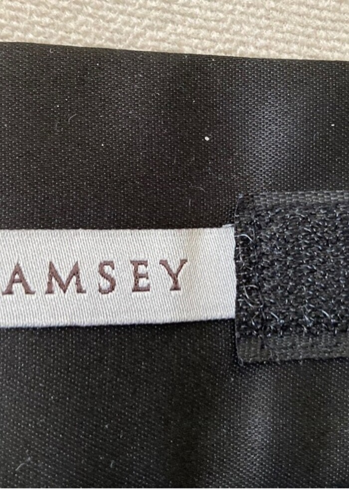 Ramsey saten kuşak ve papyon - Görsel 2