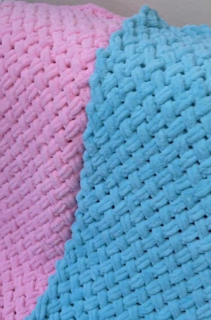 Örgü Çocuk Battaniyesi - Görsel 2