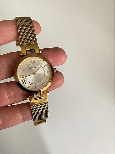  Beden altın Renk Kadın kol saati