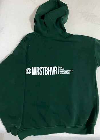 Diğer Koyu Yeşil Oversize Sweatshirt