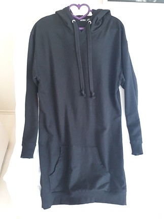 m Beden siyah Renk bershka sweat elbise