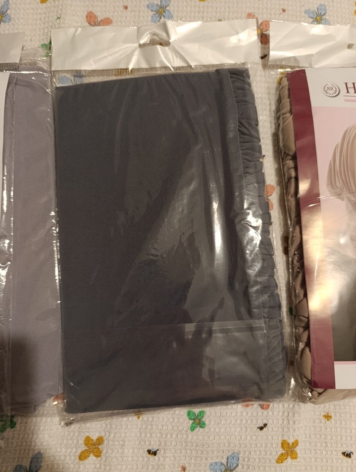 Pamuklu Kadın Tesettür Bone - şal - Görsel 3