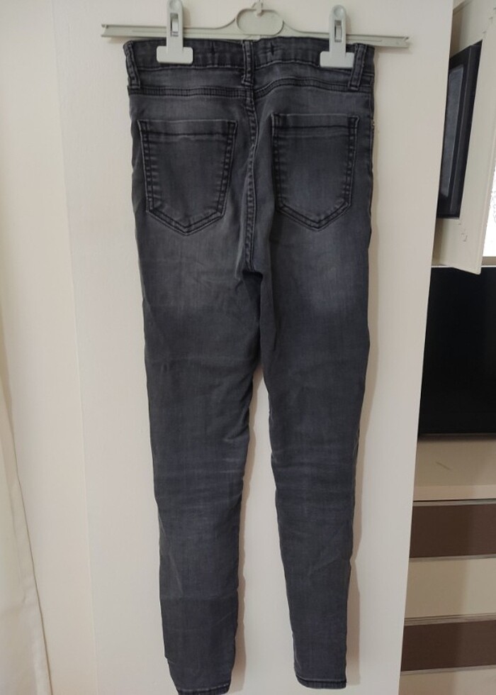 Gri renk pantolon  - Görsel 3