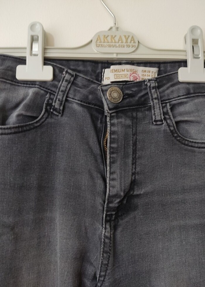 Gri renk pantolon  - Görsel 4