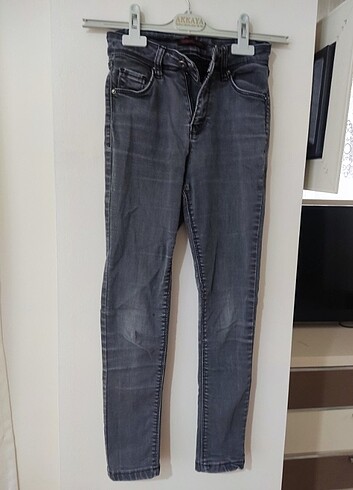 Gri renk pantolon  - Görsel 6