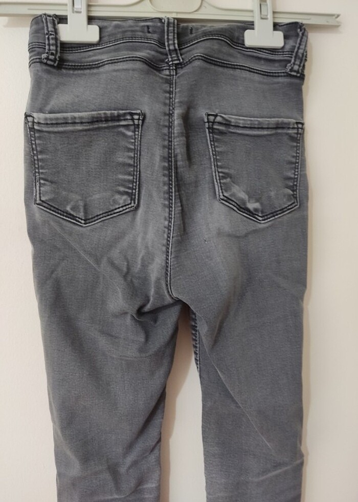Gri renk pantolon  - Görsel 3