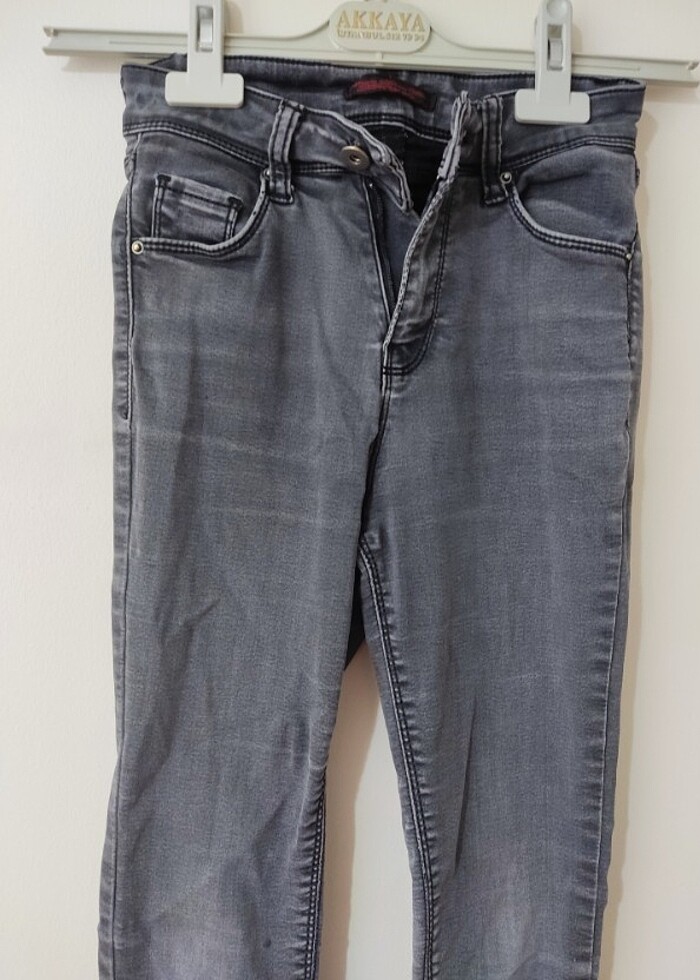 Gri renk pantolon  - Görsel 5