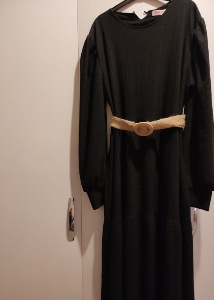 Siyah elbise  - Görsel 3