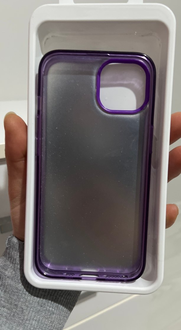 Mor Dantel Detaylı Bohem Telefon Kılıfı - Görsel 2