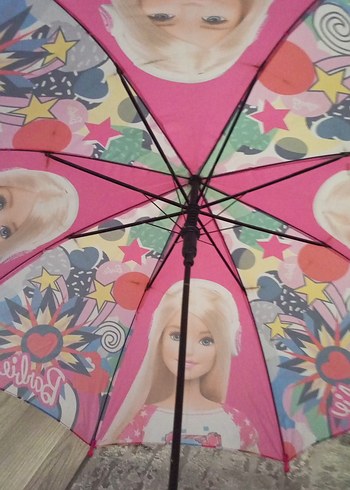 Renkli Barbie Pop Kültür Kadın Şemsiye orjinal - Görsel 2