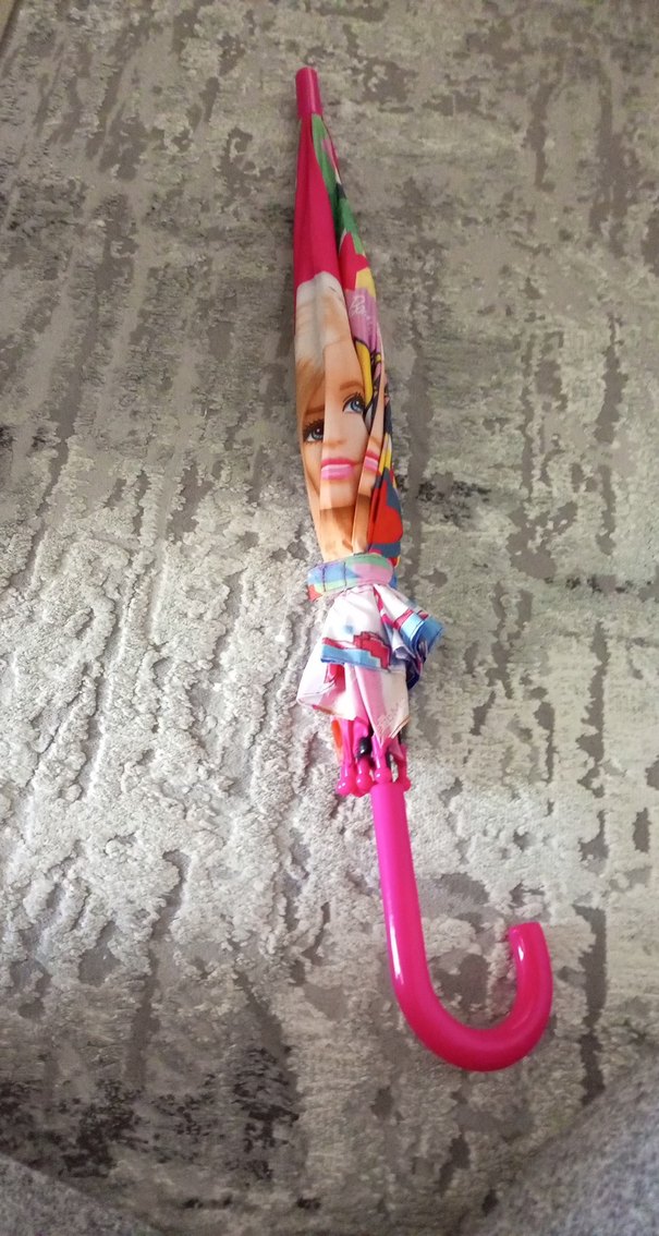 Renkli Barbie Pop Kültür Kadın Şemsiye orjinal - Görsel 4