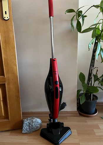 King Bold Plus Kırmızı Elektrikli Dik Süpürge - Görsel 8