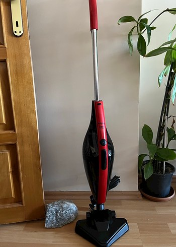 King Bold Plus Kırmızı Elektrikli Dik Süpürge - Görsel 5