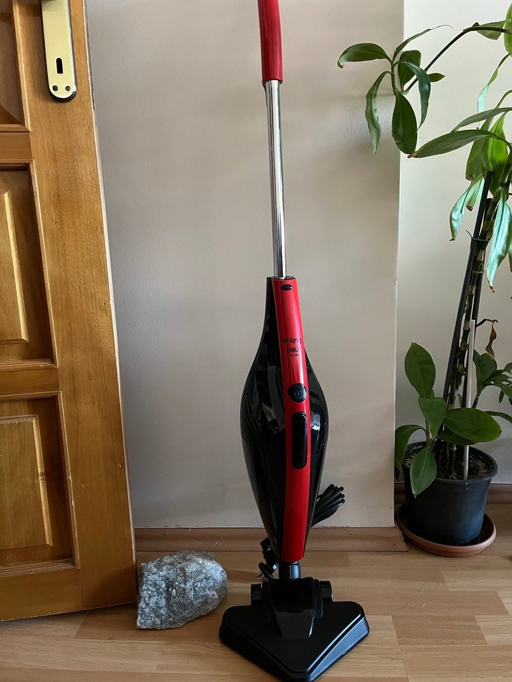 King Bold Plus Kırmızı Elektrikli Dik Süpürge - Görsel 5