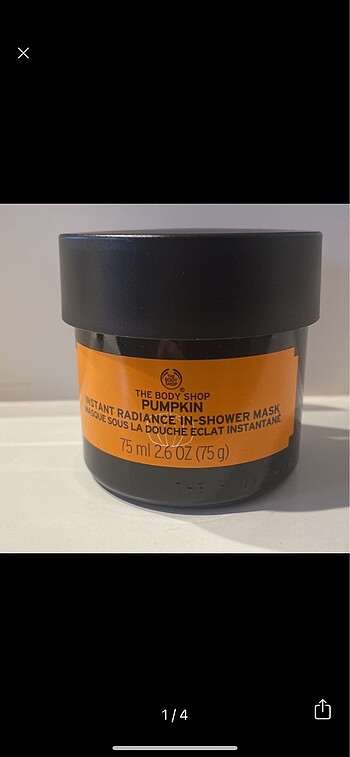 The Body Shop Pumpkin Maske