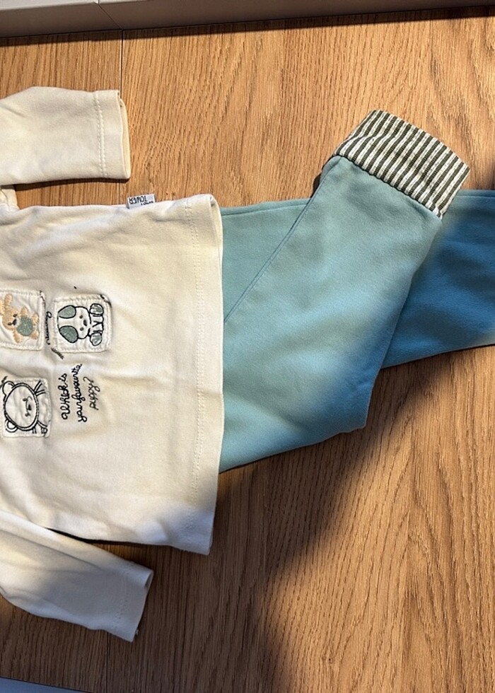 Bebek alt üst takım - Görsel 3