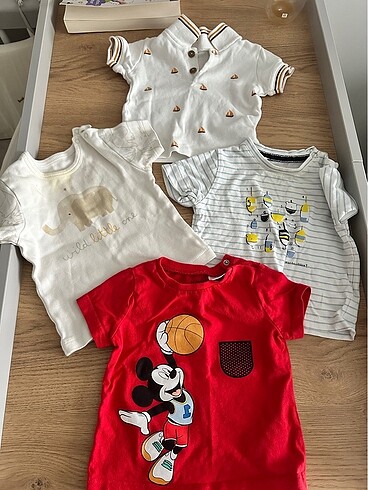 4 adet tshirt