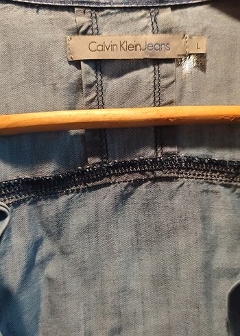 Kadın Mavi Denim Düğmeli Gömlek - Görsel 2