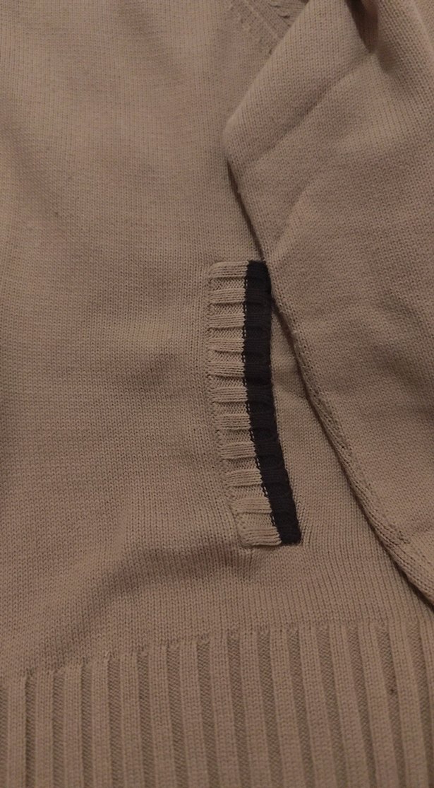 Bej Kapüşonlu Fermuarlı hırka - Görsel 5