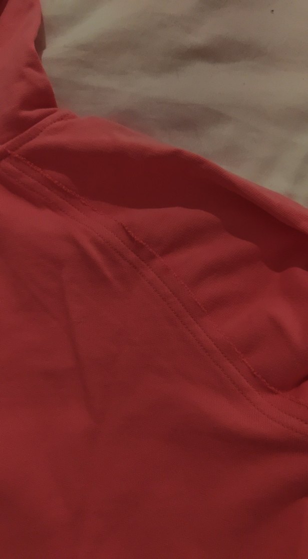 Pembe Kapüşonlu Fermuarlı hırka - Görsel 2