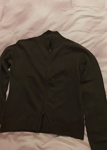 Kaoın Fermuarlı asker yeşili Yarım Balıkçı Hırka - Görsel 2