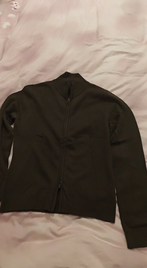 Kaoın Fermuarlı asker yeşili Yarım Balıkçı Hırka - Görsel 2