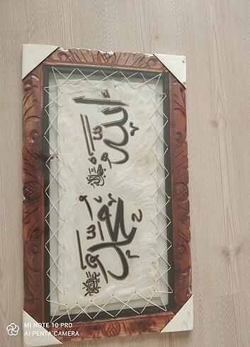  Beden Allah Muhammed lafzı tablo 