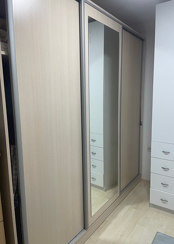 Bej ve Gri Çocuk Gardırop - Görsel 4