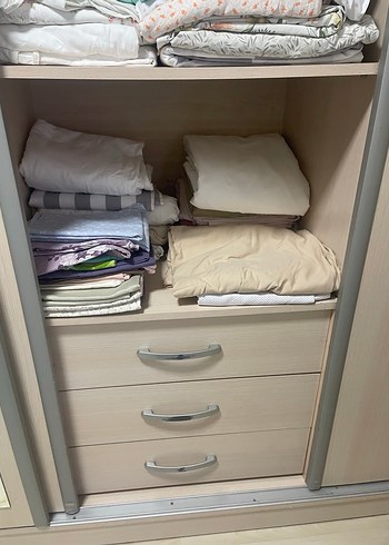 Bej ve Gri Çocuk Gardırop - Görsel 2