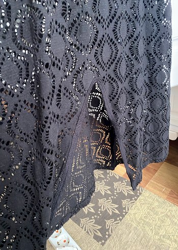 Bohem Çok Renkli Nakışlı Triko - Görsel 3