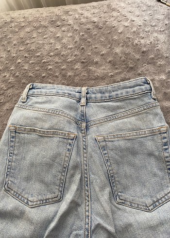 Kadın Gri Denim Midi Boy Jean - Görsel 4